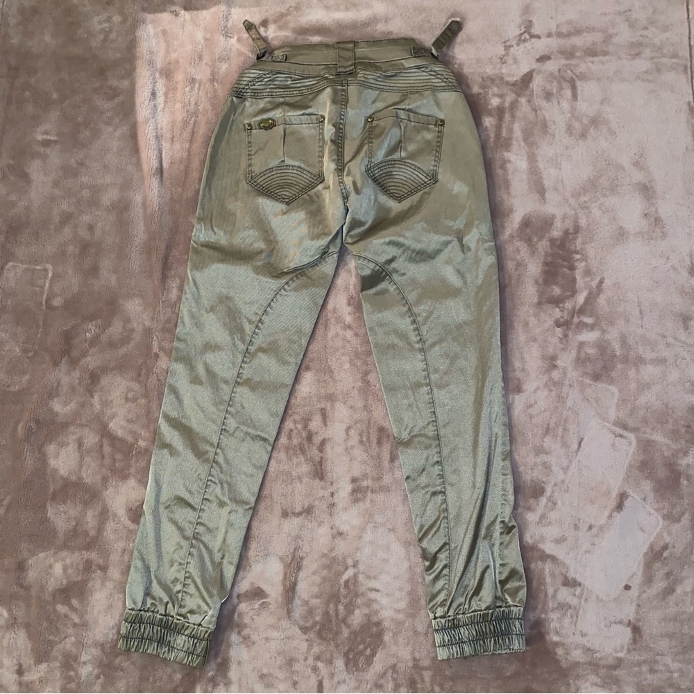 Y2k Vintage Gold Apple Bottoms Jeans - image 3